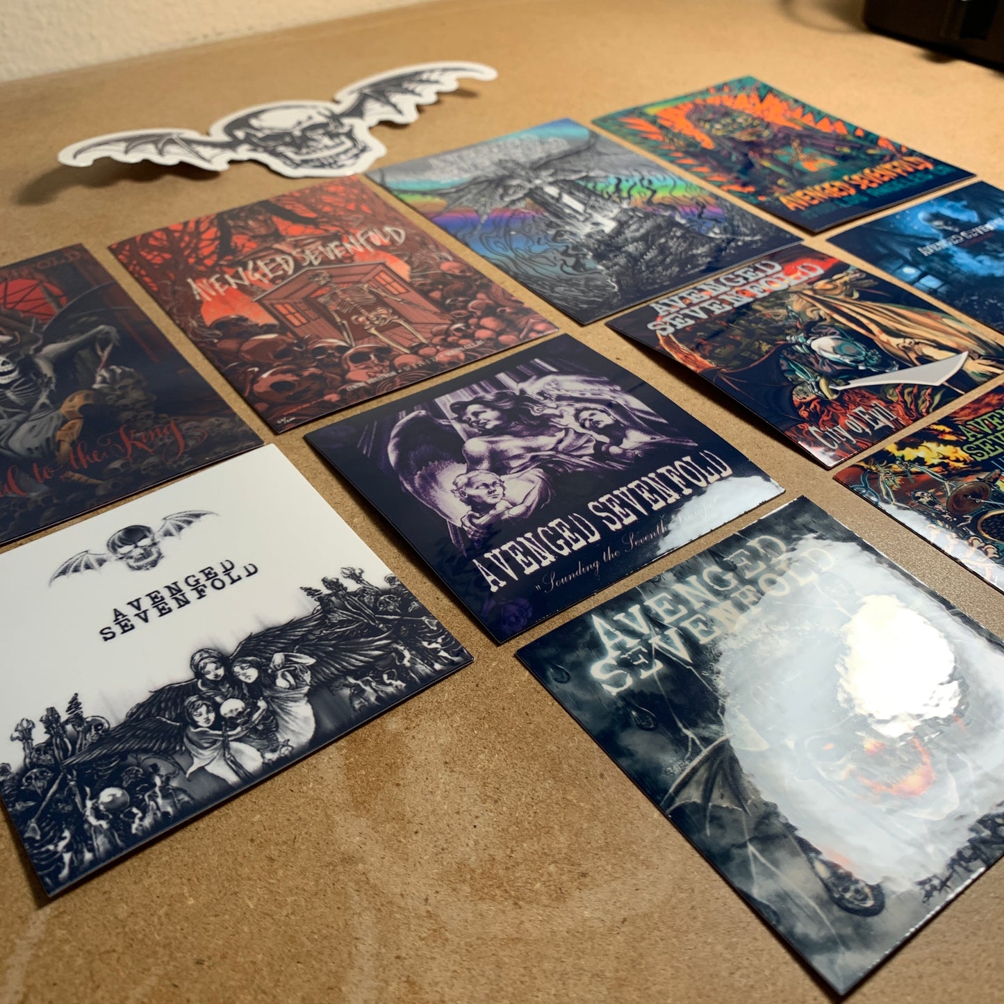 NEW 11pc Avenged Sevenfold Sticker Pack