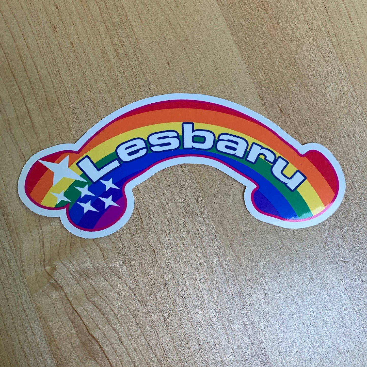 Lesbaru Sticker