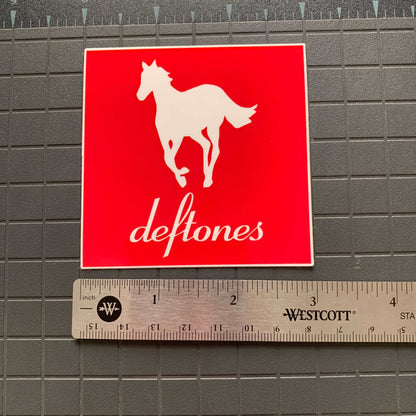 Deftones Sticker White Pony Album Decal 90s Stickers UV and Water Resistant Alternative Metal Band Stickers