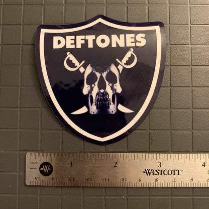 Deftones Raiders Sticker Premium Deftones Decals UV and Water Resistant Deftones Sticker