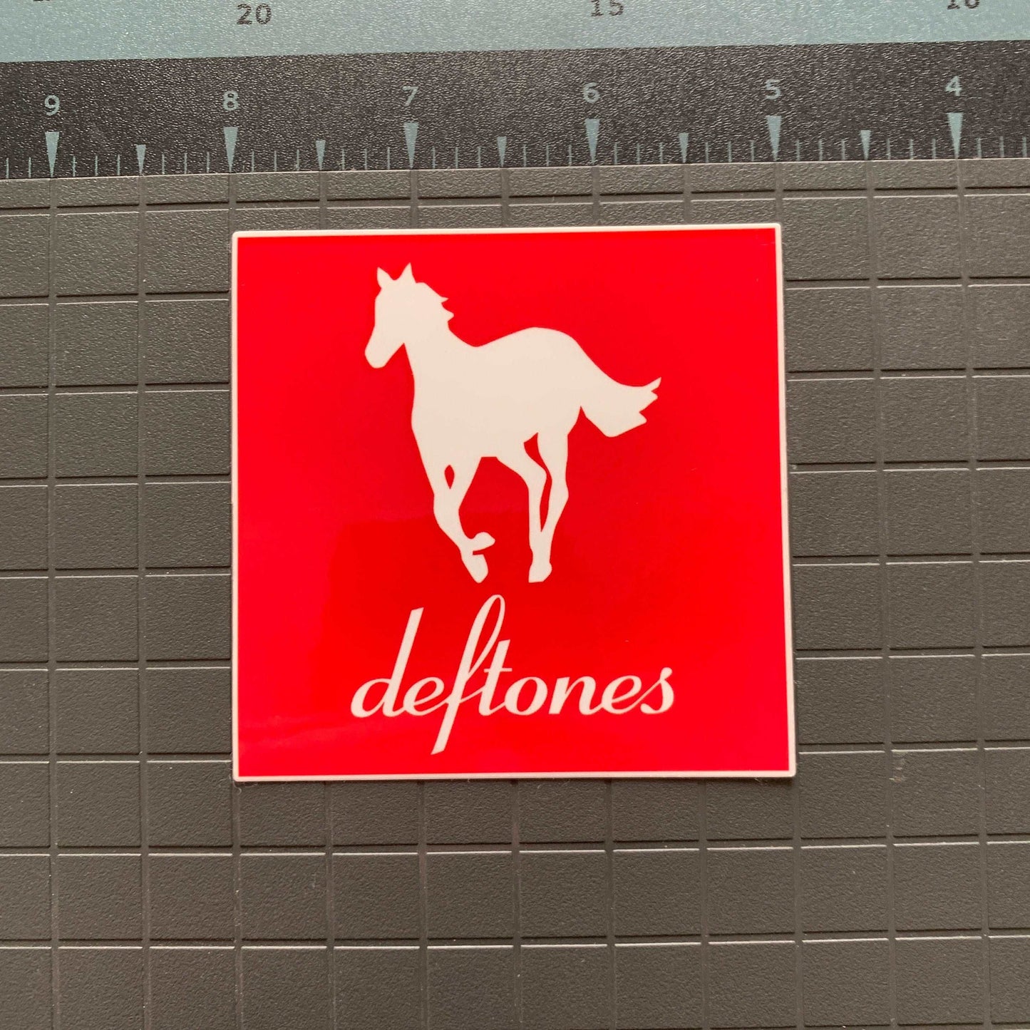 Deftones Sticker White Pony Album Decal 90s Stickers UV and Water Resistant Alternative Metal Band Stickers