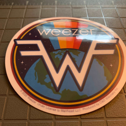 Weezer Emblem Sticker Premium Quality Weezer Decal UV and Water Resistant Highest Quality Weezer Sticker Ever Made