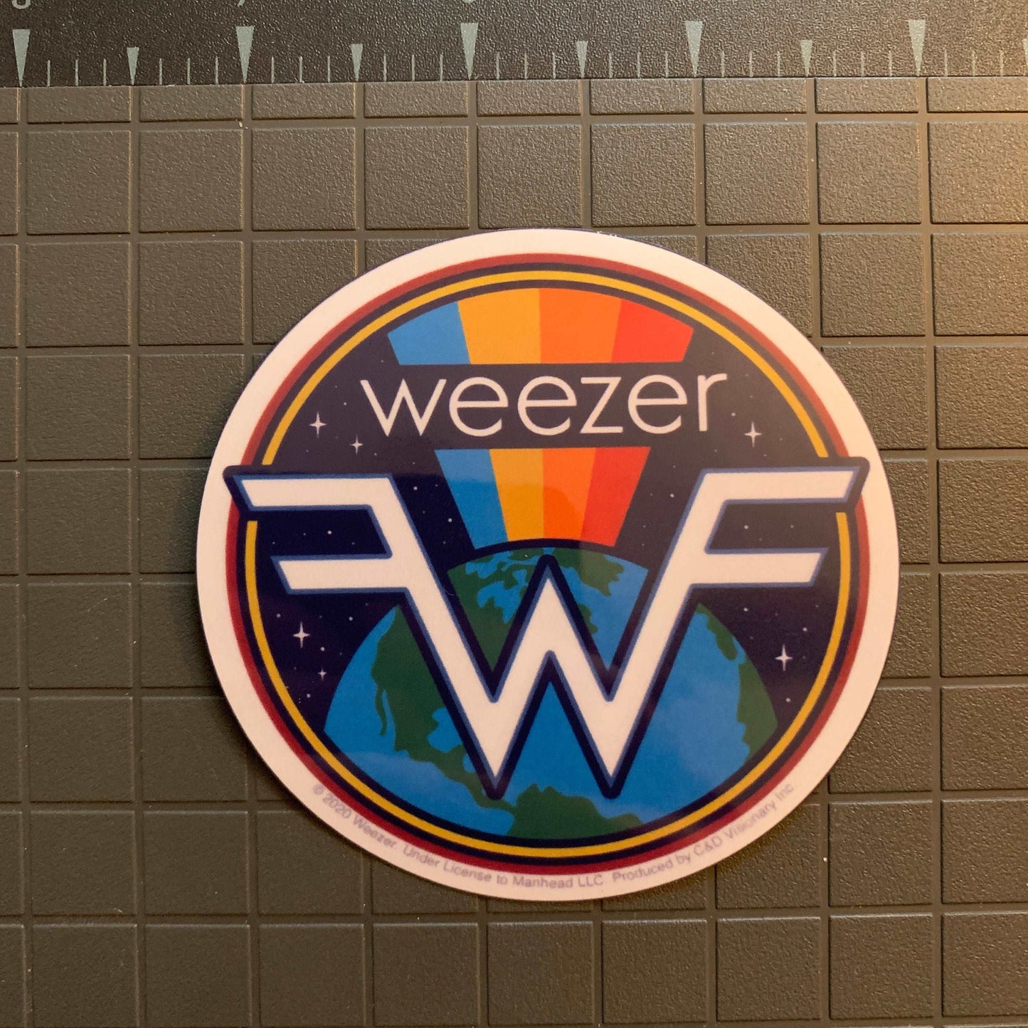 Weezer Emblem Sticker Premium Quality Weezer Decal UV and Water Resistant Highest Quality Weezer Sticker Ever Made