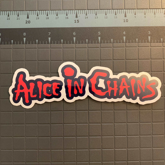 Alice in Chains Logo Sticker