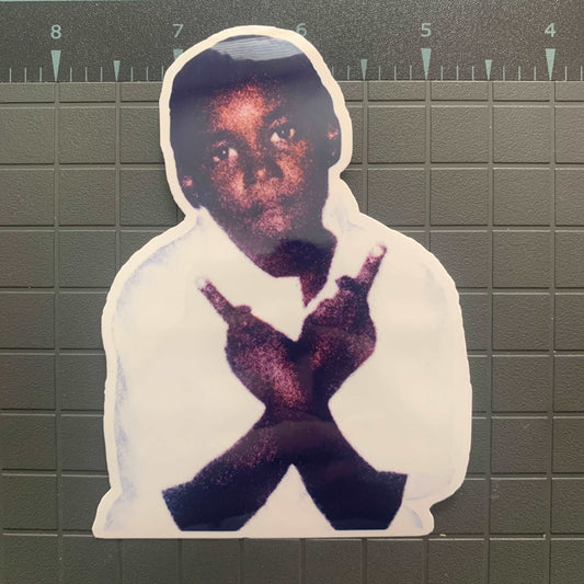 Ken Carson "X" Sticker