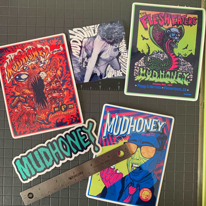 5pc MudHoney Sticker Pack!