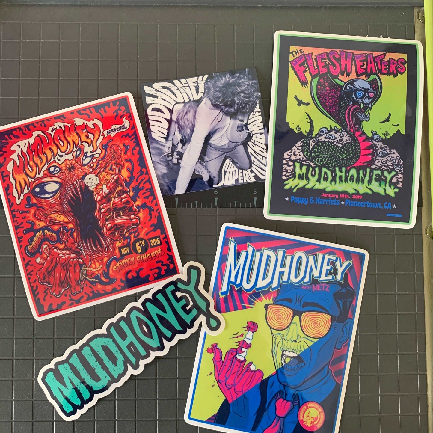 5pc MudHoney Sticker Pack!