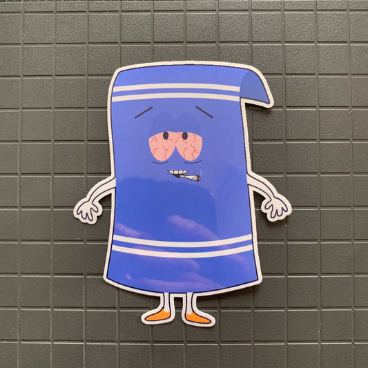 Towelie - South Park Sticker! Ultra Premium Towelie Stoner Decal UV and Water Resistant Funny South Park Stickers