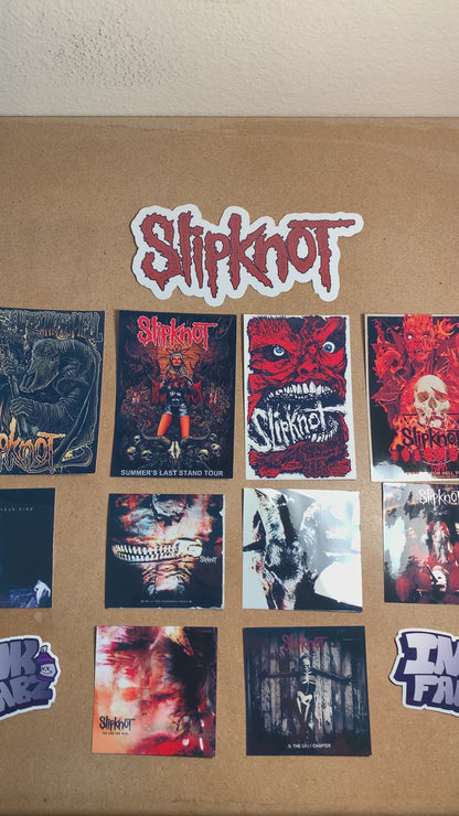 NEW 11pc Slipknot Sticker Pack