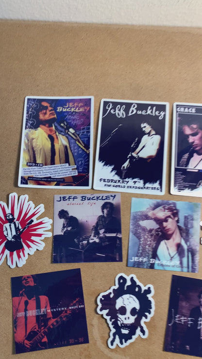 10pc Jeff Buckley Sticker Pack