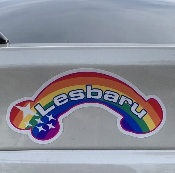 Lesbaru Sticker